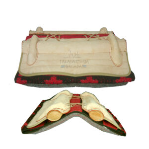 recado armado mandil cosido