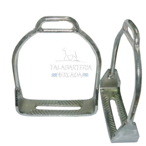 Estribo de hierro n-3 pesado cromado