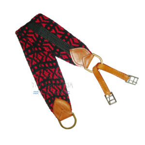 Cincha Polo matra con hebilla en una punta