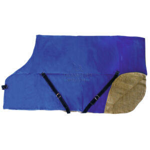 Manta de lona y yute sin pescuecera