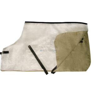 MANTA DE YUTE Y RAFIA