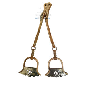 estribo arequero de asta estribado